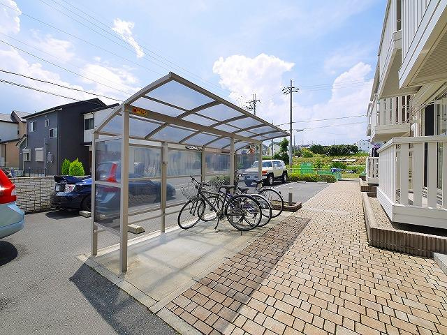 ロハス平城　Ｂ棟のその他共用部分|自転車置き場もあります