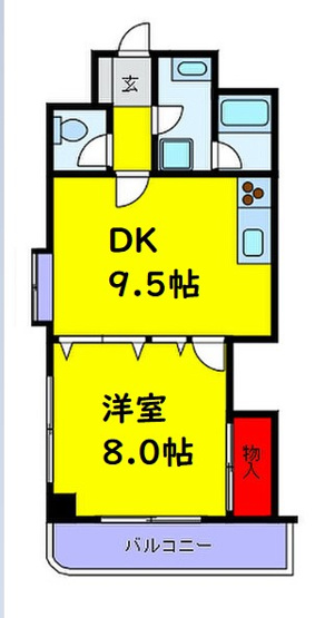 【間取り】 | ライフ北梅田