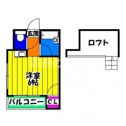 【間取り】 | サンハイツ東那珂の間取り