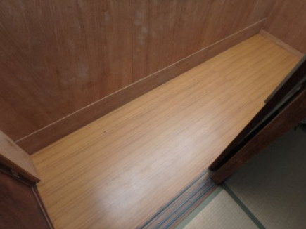 玉串西 文化住宅のバルコニー