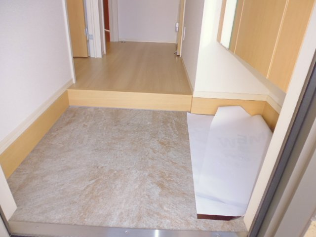 グリーンテラス児島Ｂの玄関