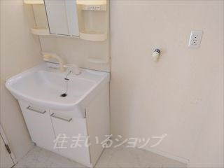 広島市安佐北区口田南７丁目のアパートの洗面所|シャンプードレッサー