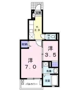 オルム・アルページュの間取り