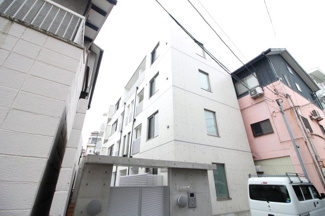 【外観】 | デュープレクス晴明　鉄筋コンクリート造　4階建