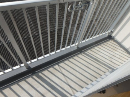 エクセル花園のバルコニー