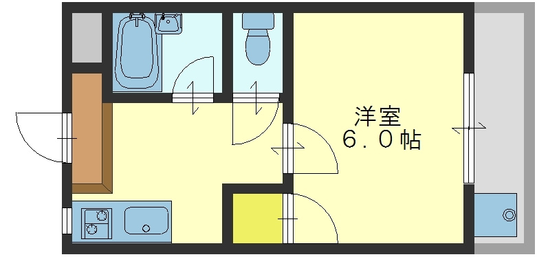 エクセル花園の間取り