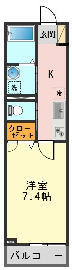 メゾン・ド・クララの間取り