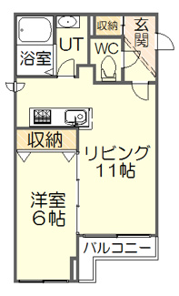 【間取り】 | 使い勝手を重視した間取り