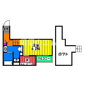 【間取り】 | ｍｉａ　ｃａｓａ高宮 | ｍｉａ　ｃａｓａ高宮の間取り