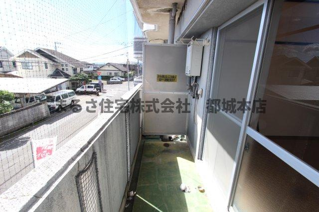 ロワイヤルヒルズ「水道料込み」のバルコニー