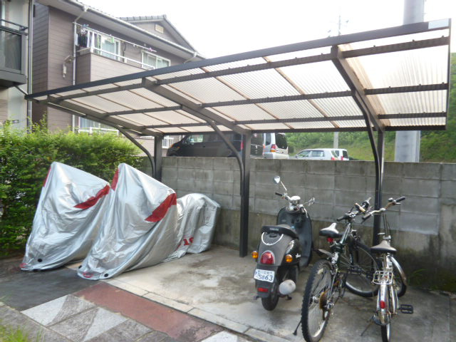 都窪郡早島町若宮のアパートのその他共用部分|自転車置き場