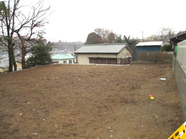 花見川区浪花町　土地　建築条件なし　更地につき即建築可の外観