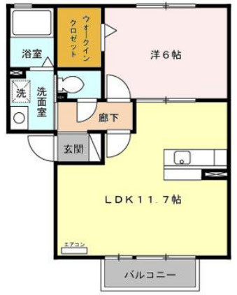 セピアコートの間取り