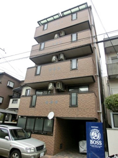 【外観】 | デザイナーズ桃ヶ池　鉄骨造　５階建