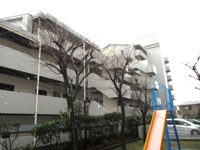ウォームライトレジデンスⅡ号棟　習志野市屋敷４丁目　中古マンションの外観|京成本線「京成大久保」駅　徒歩約１０分