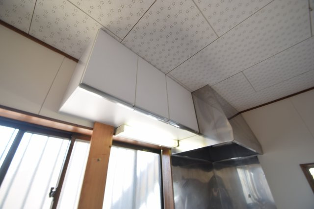 富士見コーポのキッチン|キッチン上部収納