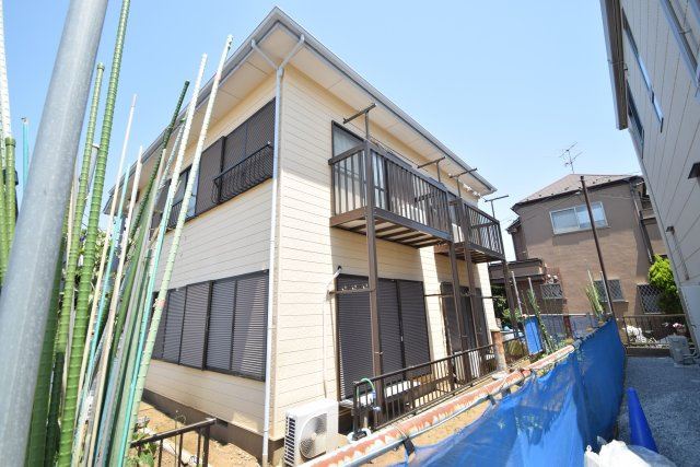 富士見コーポの外観|閑静な住宅街です：富士見コーポ