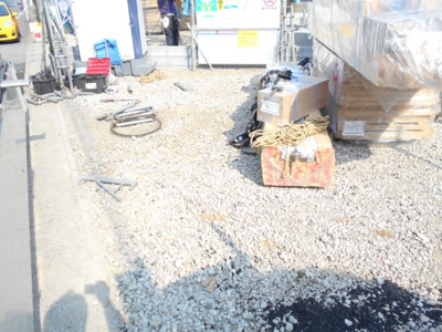 【駐車場】 | 伊奈町　小室　全2棟　1号棟　50坪 | 駐車スペースもあります。広々敷地シリーズ。