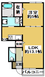 【間取り】 | ルピナス　カーサ　 | ルピナスカーサ