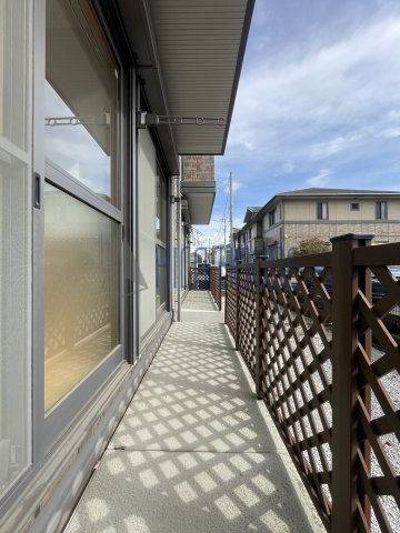 サンモールプラザAのバルコニー