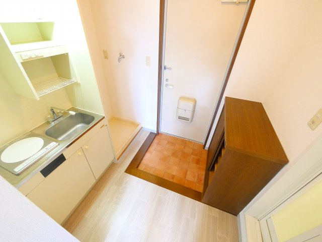 メゾンユーガの玄関|きれいな玄関です