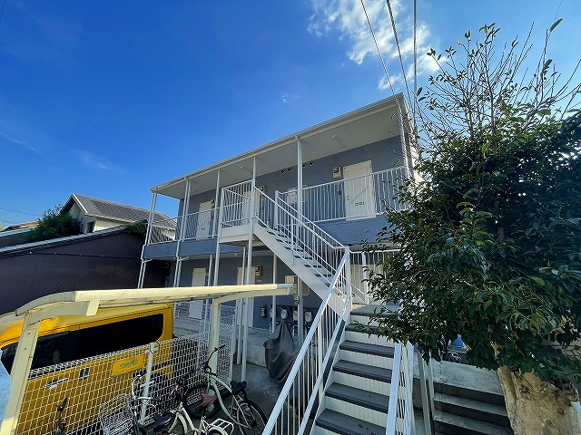 メゾンユーガの外観|キレイな外観です。