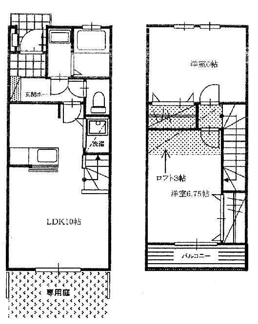 シャレーコーセイ壱番館の間取り