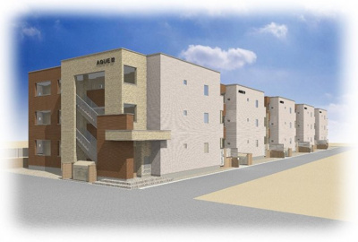 【外観パース】 | AQUE12 | こちら、外観パースです