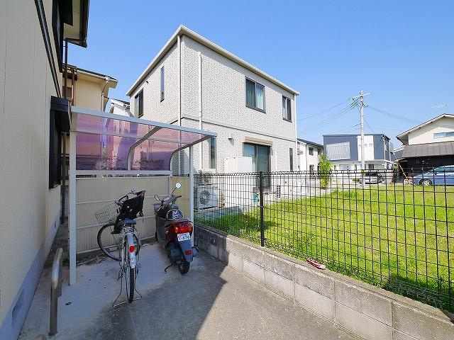 フジアネックスのその他共用部分|自転車置き場です