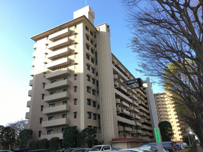 【外観】 | 多摩川ハイム1号棟 | 東急多摩川線「武蔵新田」駅徒歩11分！JR南武線「平間」駅徒歩21分！