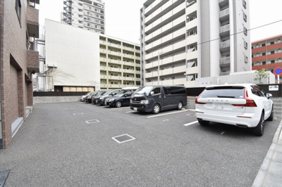 【駐車場】 | グランイーグル多摩川Ⅶ | 平置き駐車場