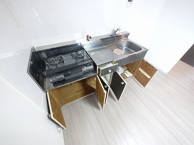 レジデンスボナール　Ⅰのキッチン|きれいなキッチンです