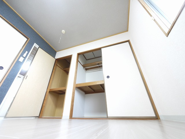 レジデンスボナール　Ⅰの収納|専用の収納スペースです