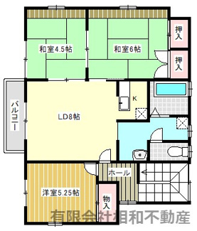 【間取り】 | ラフォーレ土気B