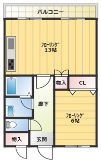 【間取り】 | ウィング片山