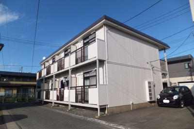 【外観】 | シティハイムストーク | 軽量鉄骨の２階建てアパート！