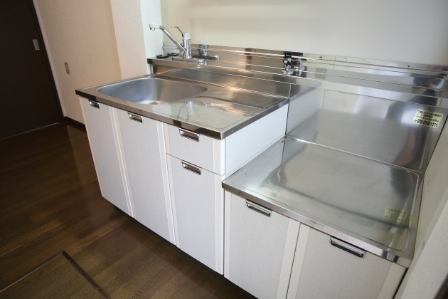 シティハイムストークのキッチン|２口ガスコンロ持ち込みＯＫ