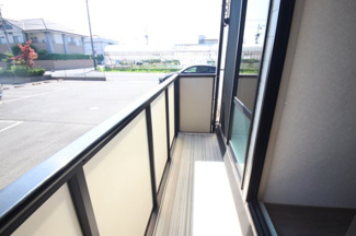 【バルコニー】 | フレッシュグリーン２１　Ａ | バルコニー付きです