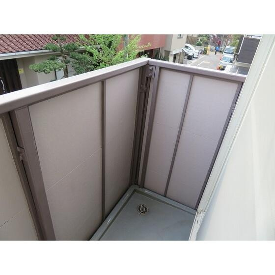 サニーハイツのバルコニー