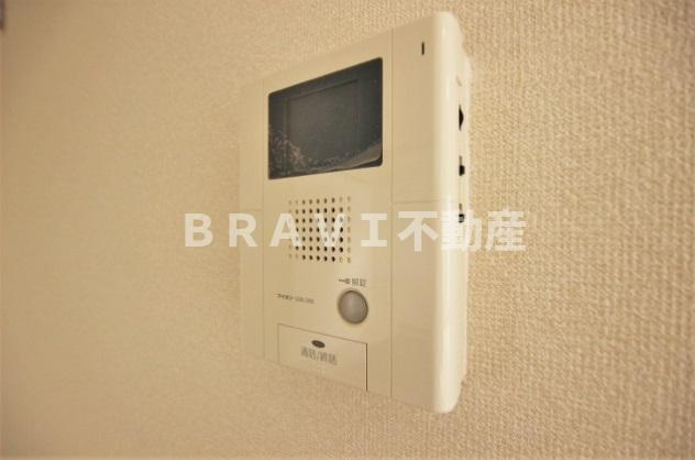 グレイス今里　BRAVI不動産のセキュリティ|【グレイス今里】モニター付インターホン