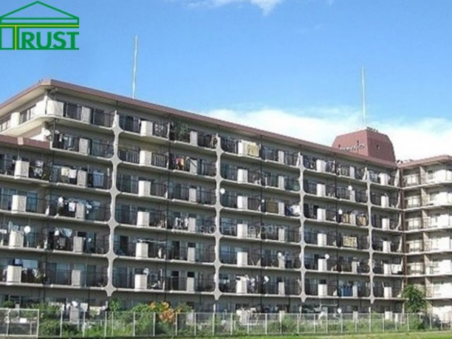 大久保スカイハイツ　最上階の外観|東南向きの明るい物件です。