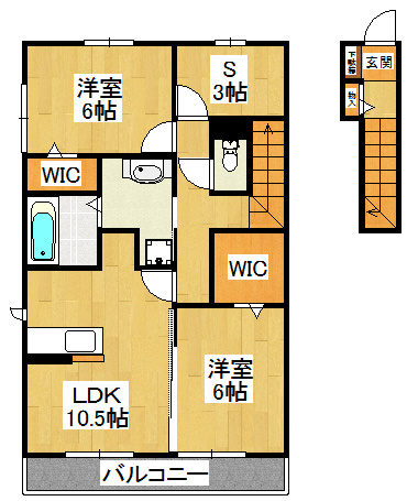 フェリーチェの間取り
