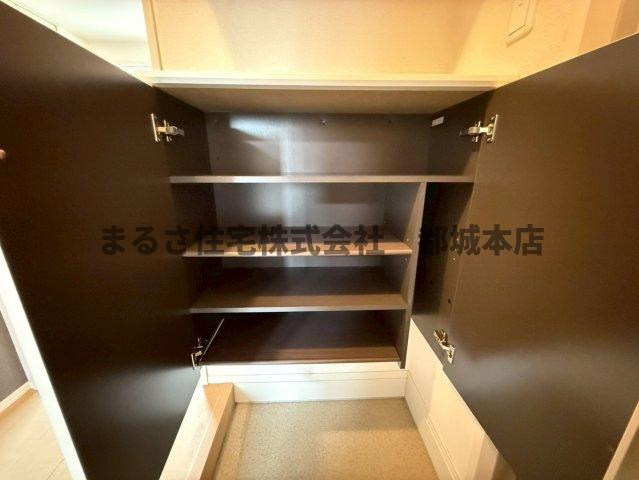 HermitⅢの収納|１階の写真です
