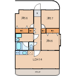 【間取り】 | 青葉ハイツ３