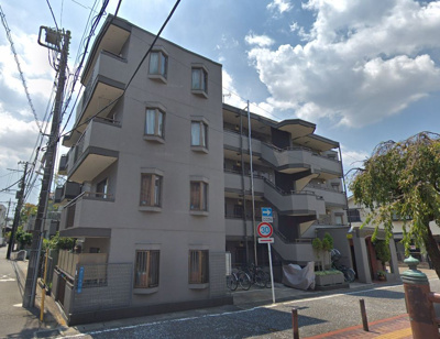 【外観】 | セザール溝ノ口 | 南西向き・角部屋・3面採光につき陽当り・通風良好です♪
