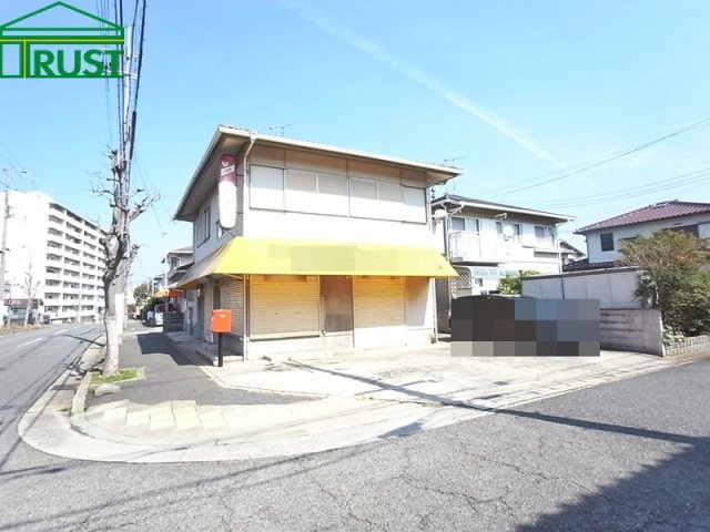 神戸市西区竜が岡　店舗付住宅の外観|西南角地の大変明るい物件です。