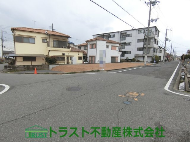 明石市魚住町西岡　土地の前面道路含む現地写真