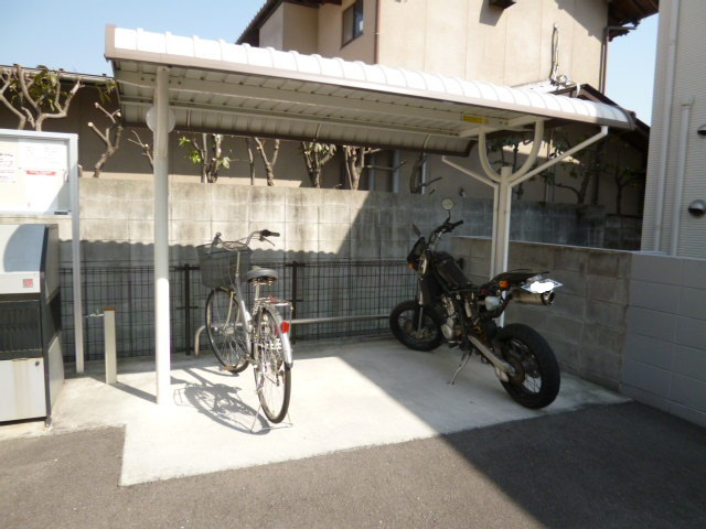 ベル・アンジュⅠのその他共用部分|自転車置き場