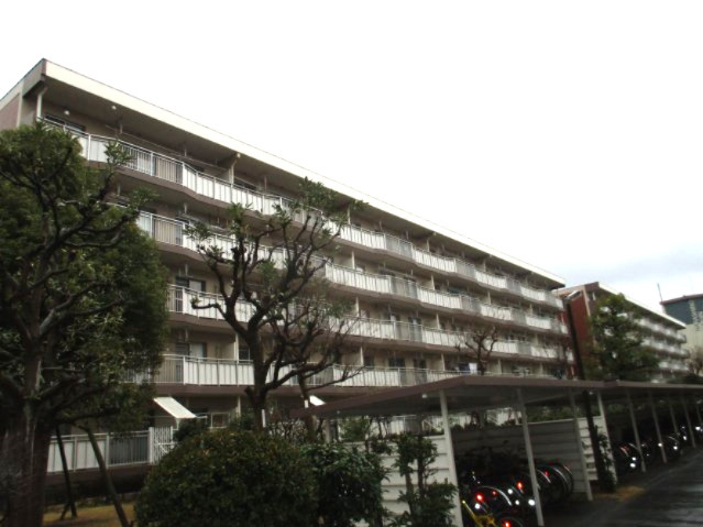 秋津第二団地２階　習志野市秋津２丁目　中古マンション　リフォーム済の外観|南西向きに付き陽当り良好です