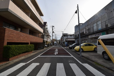 【周辺】 | ライオンズマンション洗足池第2 | 前面道路
